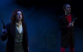 Stage Scene from Baskerville: A Sherlock Holmes Mystery at Metropolis Performing Arts Centre